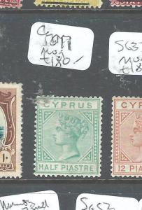 CYPRUS   (P2407B) QV 1/2 PI SG 11 MOG