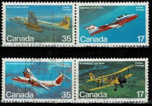 CANADA 1981 MILITARY AND CIVIL AVIATION USED