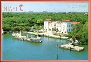 POSTCARD Florida - Miami - Vizcaya -  Unaddressed