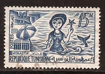 Tunisia  #  348  used