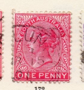 South Australia 1890s QV Early Issue Fine Used 1d. 157094