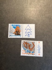 Stamp Luxembourg Scott #B498-9 never hinged