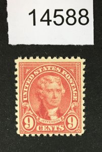 MOMEN: US STAMPS # 561 MINT OG NH ROSE LOT #14588