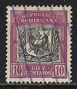 Dominican Republic 176 VFU ARMS W348