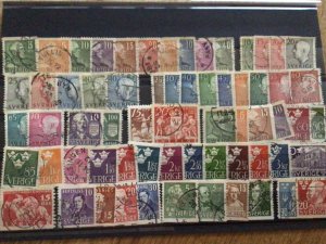 Sweden mounted mint or used stamps  A12404