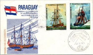 Paraguay FDC 1975 200th Anniversary US Independence - F64362