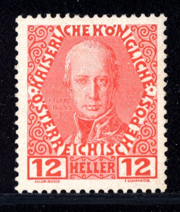 Austria 1908  Scott #116a MH