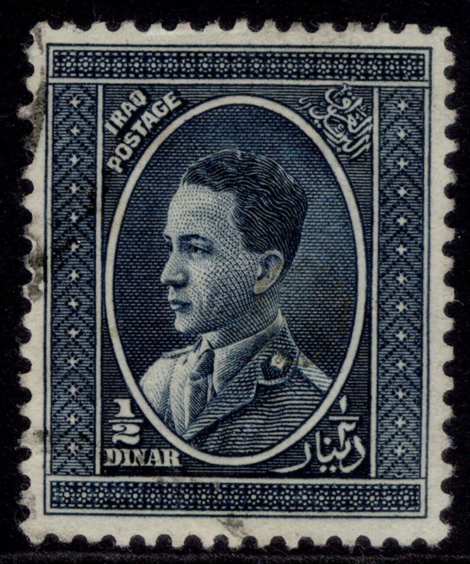 IRAQ  SG188, ½d blue, FINE USED. Cat £12.