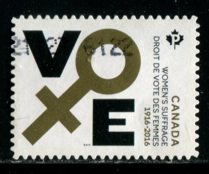 2901 Canada P Women's Suffrage SA, used