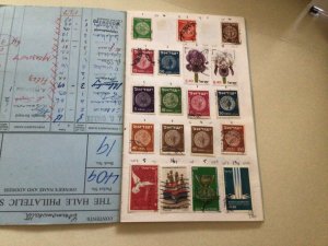 Israel approval mail order stamps booklet A6988