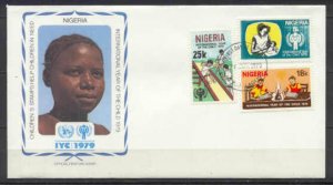 Nigeria 376-78/ FDC Children year