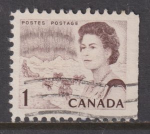 Canada 454as Queen Elizabeth II 1¢ 1967
