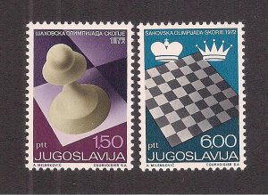 YUGOSLAVIA SC# 1114-15   FVF/MNH  1972