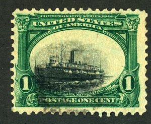 U.S. #294 USED CREASE