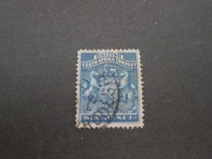 Rhodesia 1890 Sc 6 FU