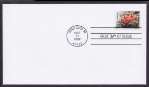 US 5736 Snowy Beauty Ranunculus CDS FDC 2022