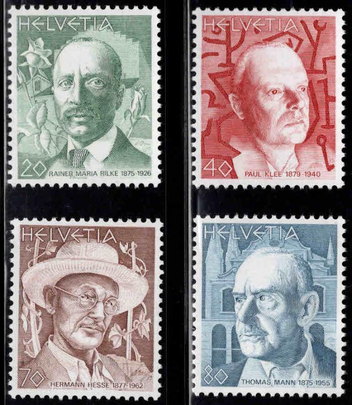 Switzerland Scott 667-670 MNH** 1979 stamp set