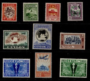 Ceylon #10 Early Issues MVLH