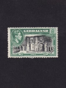 Gibraltar, Scott 114b, Mint HR, VF, Perf 13 1/2