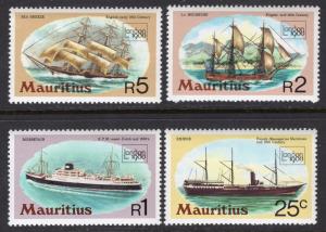 MAURITIUS SCOTT 498-501