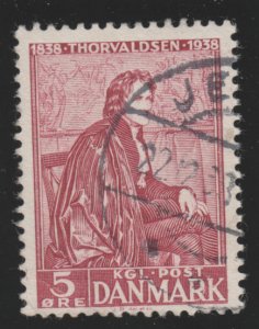 Denmark 264 Bertel Thorvaldsen 1938