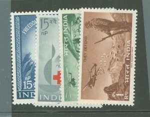 India #372-375 Mint (NH) Multiple