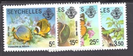Seychelles 257, 259, 261,268 (NH)