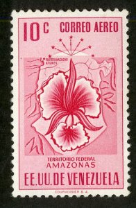 VENEZUELA C500 MNH SCV $9.25 BIN $4.75 FLOWER