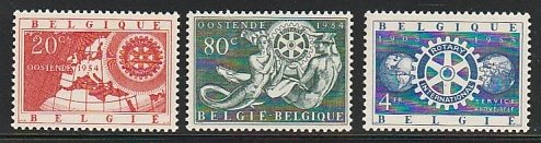 BELGIUM #479-81 MINT NEVER HINGED COMPLETE