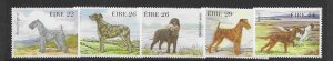 Ireland 563-67  1983  set 5  fvf mint nh