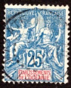 FRENCH POLYNESIA #12 F/U ~JM-3565