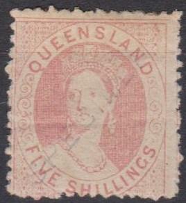 Queensland #24 Specimen Overprint CV $975.00 (B4347)