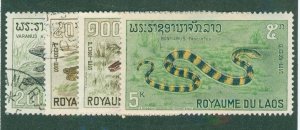 Laos 156-9 USED CV $7.75 BIN $3.50