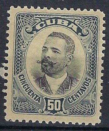 Cuba 258 MH 1907 issue (mm1044)