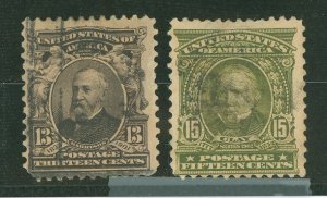 United States #308-309 Used Multiple