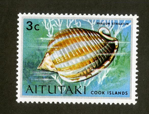 AITUTAKI 85 MNH SCV $.95 BIN .50 MARINE LIFE