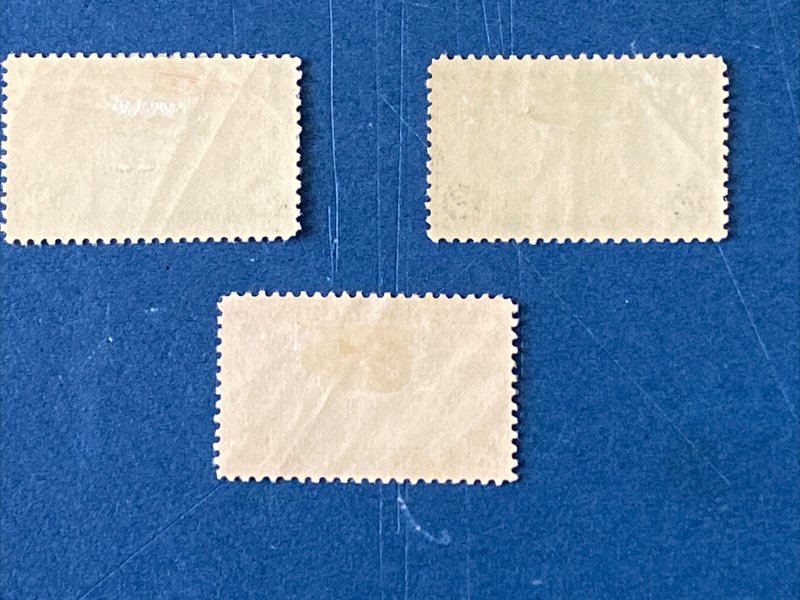 US Stamps- SC# C20 - C22 - MH - SCV = 21.40
