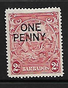 BARBADOS 209 MINT HING 1947 ISSUE