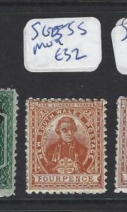 NEW SOUTH WALES (PP1212B)  CAPT COOK 4D  SG 255  MOG