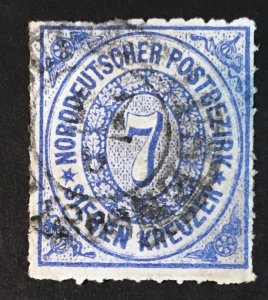 North German Confederation Sc. #10 used