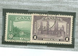 Canada #244-245v Used