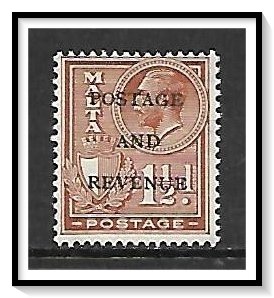 Malta #151 King George V Overprinted MHR