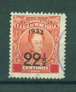 Venezuela sc# 309 used cat value $1.50