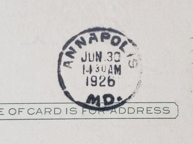 UX27. Jefferson, 1 cent, US Postal Cards.  Cancelled.VF cond.