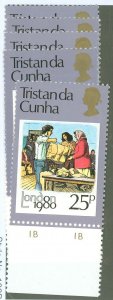 Tristan da Cunha #282-286  Single (Complete Set)