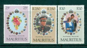 Mauritius 1981 Charles & Diana Wedding  MUH lot45084