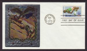 US C97 Olympics Ross Metallic Unaddressed FDC