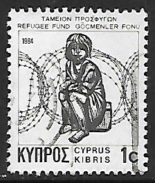 Cyprus # RA4 - Refugee Fund - used.....{ZW10}