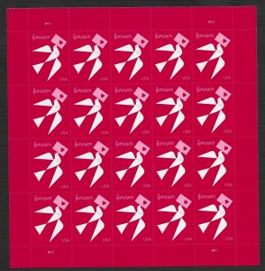 US #5826 (66c) Love - Bird Carrying Envelope ~ MNH