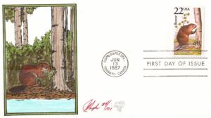 #2316 Beaver Pugh FDC